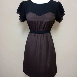 Mossimo brown and black dress